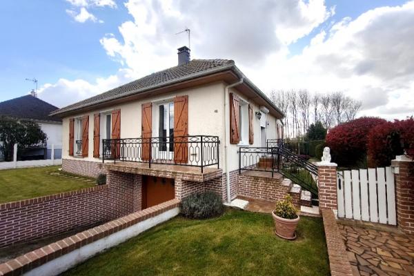 CAMPAGNE LES WARDRECQUES - MAISON INDIVIDUELLE SUR SOUS SOL COMPLET